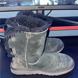 Black Bailey Bow Uggs